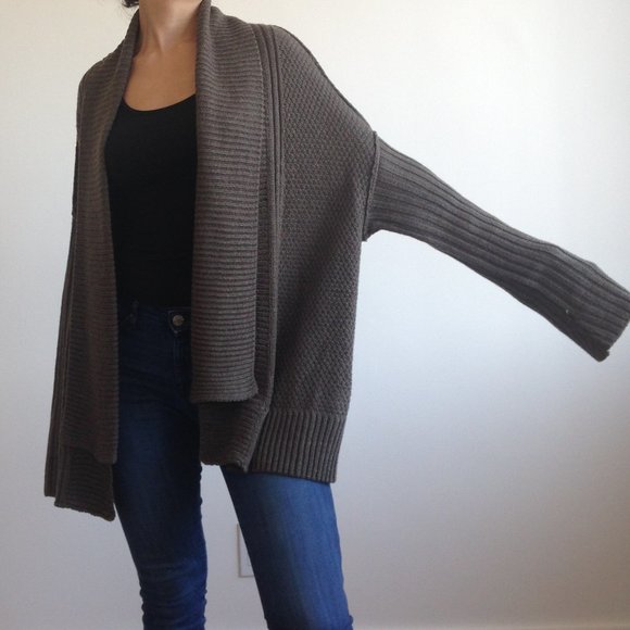 NWOT Retrod - Chunky Green Knit Cardigan - Picture 6 of 15